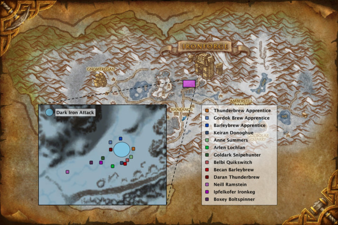 Brewfest Dun Moroh NPC location