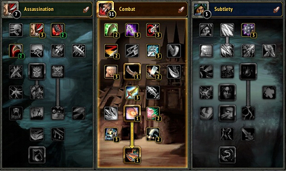 Default Combat Rogue Build