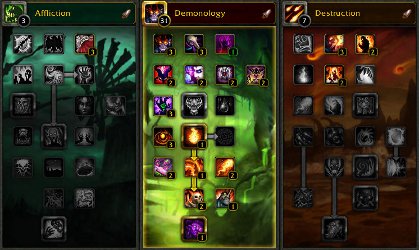 Demonology Warlock Incinerate Build