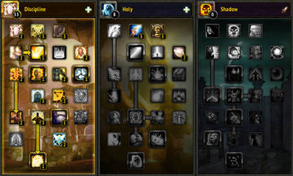 Discipline Priest Tank Healing Build with Atonement