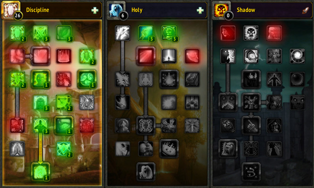 Discipline Priest Talents