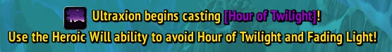 Dragon Soul - Ultraxion - Hour of Twilight Emote