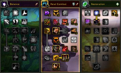 Standard Feral Tank Specialisation