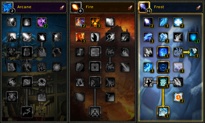 AoE Freeze Frost Specialisation