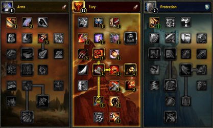 Fury Warrior Single-Minded Fury Talents