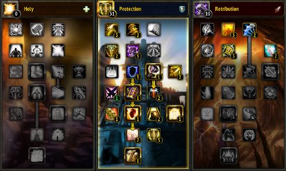 Standard Protection Paladin Build