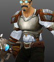 Shining Silver/Bloodmail Legguards Outfit