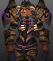 Heroic Sanctified Ahn'Kahar Blood Hunter's Battlegear Copy