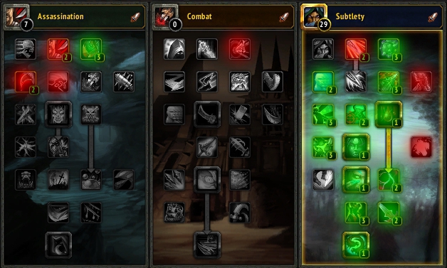 Customising Subtlety Rogue Hemorrhage Build