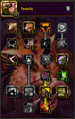 Tenacity Pet Talents