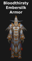 Bloodthirsty Embersilk Armor