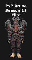 Death Knight PvP Arena Season 11 Elite Set