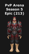 Death Knight PvP Arena Season 5 Epic Set (213)
