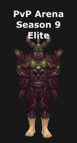 Death Knight PvP Arena Season 9 Elite Set