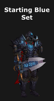 Death Knight Starting Blue Set