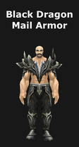 Black Dragon Mail Armor Set