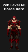 Paladin PvP Level 60 Horde Rare Set