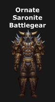Ornate Saronite Battlegear