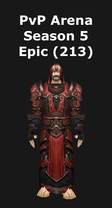 Priest PvP Arena Season 5 Epic Set (213)