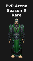 Priest PvP Arena Season 5 Rare Set