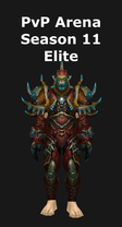 Rogue PvP Arena Season 11 Elite Set