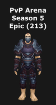 Rogue PvP Arena Season 5 Epic Set (213)