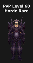 Rogue PvP Level 60 Horde Rare Set
