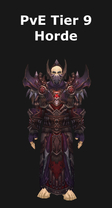 Warlock PvE Tier 9 Horde Set