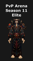 Warlock PvP Arena Season 11 Elite Set