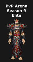 Warlock PvP Arena Season 9 Elite Set