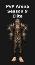 Warrior PvP Arena Season 9 Elite Set