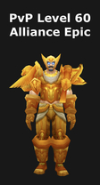 Warrior PvP Level 60 Alliance Epic Set