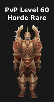 Warrior PvP Level 60 Horde Rare Set