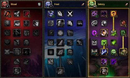 Unholy Specialisation with Anti-Magic Zone